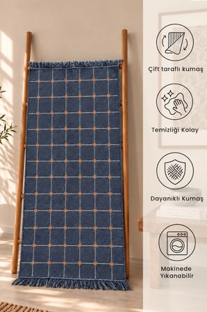 Bigghome Çift Taraflı Kilim 80*150 cm SA26TA