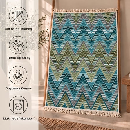 Bigghome Çift Taraflı Kilim 120*180 cm SA26OP