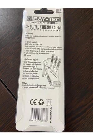 DİJİTAL KONTROL KALEMİ 12-220V
