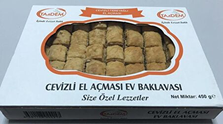 Tadem Cevizli El Açması Ev Baklavası 450 Gr