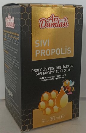 Arı Damlası Sıvı Propolis Gıda Takviyesi 30 ml