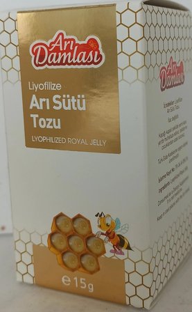 Ari Damlasi Liyofilize Ari Sütü Tozu 15 Gr Gida Takviyesi