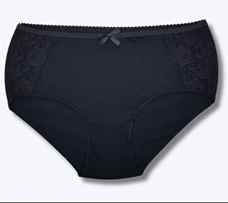 Tutku Elit 12' li Kadın Yanı Dantelli Bato Bikini Külot 2401