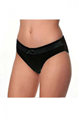 Tutku Elit 12' li Bayan Beli Dantelli Bikini Külot 2704