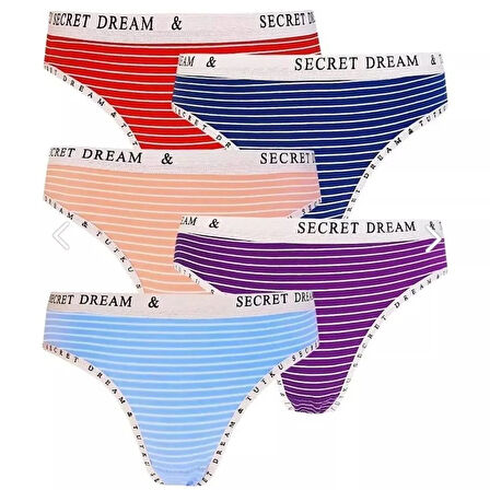 Tutku 12' li Bayan DIANA Bikini Külot Kombin 0563