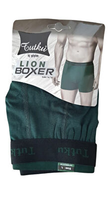 Tutku Erkek LION Spor Boxer 6'lı  0123 Kombin