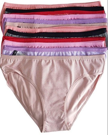 Tutku 12' li Bayan BERRY Bikini Külot Kombin 0594