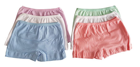 Tutku 0853 Kız Çocuk Pandora Şort  6'lı Paket Kombin