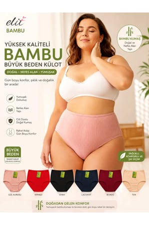 Elit Bambu 6'lı Kaşkorse Bato Külot