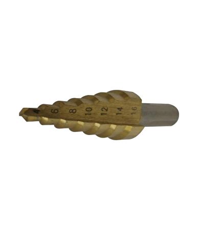 Bay-Tec MU1573 Kademeli Matkap Delme Ucu 4-16 mm