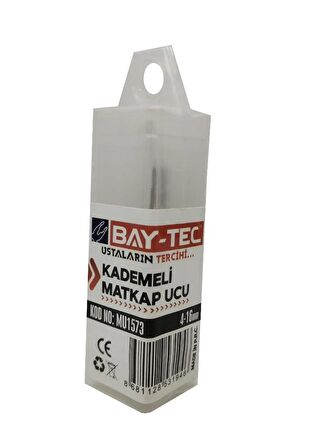 Bay-Tec MU1573 Kademeli Matkap Delme Ucu 4-16 mm