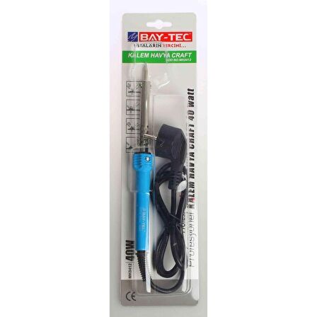 Bay-Tec MK0412 Profesyonel Kalem Havya Lehim Craft 40 Watt