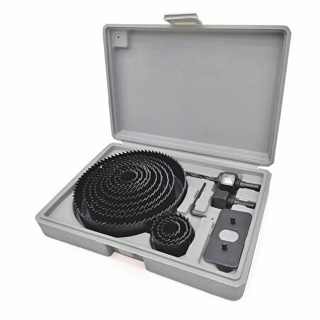 Bay-Tec Mk0300 Buat Açma Panç Seti 11 Parça Ahşap Kartonpiyer Alçıpan