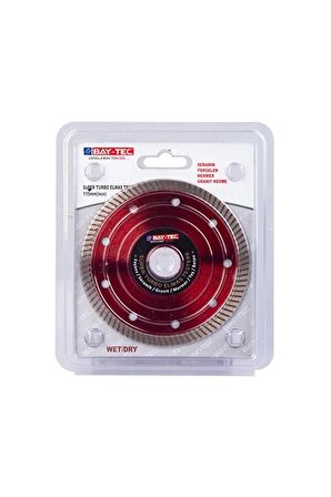 Bay-Tec MK0281 Süper Turbo Elmas Testere Kesici Disk 115 mm İnce