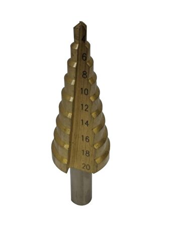 Bay-Tec MU1574 Kademeli Matkap Delme Ucu 4-20 mm