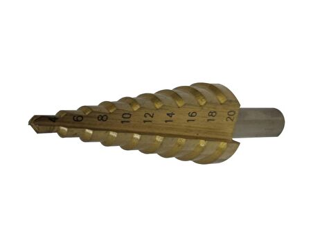 Bay-Tec MU1574 Kademeli Matkap Delme Ucu 4-20 mm