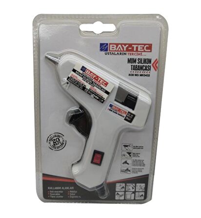 Bay-Tec Mum Silikon Tabancası İnce 20W  MK0432