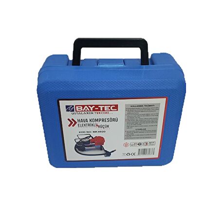 220 VOLT BAY-TEC ELEKTRİKLİ KÜÇÜK HAVA KOMPRESÖRÜ