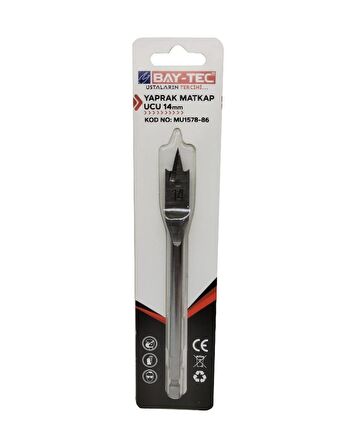 Bay-Tec MU1578-86 Yaprak Matkap Ucu 14 mm