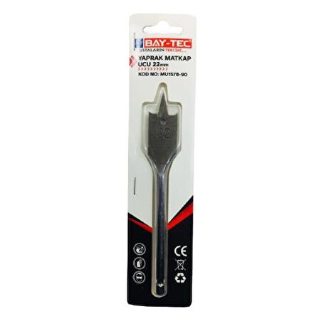 Bay-Tec MU1578-90 Yaprak Matkap Ucu 22Mm