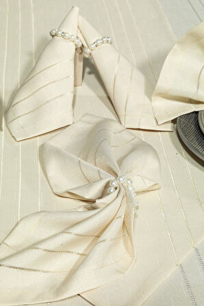 Atak Carmen 12 Kişilik Masa Örtüsü Yemek Sunum Takımı 26 Parça