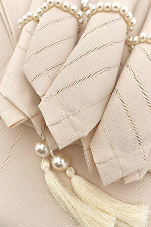 Atak Carmen 12 Kişilik Masa Örtüsü Yemek Sunum Takımı 26 Parça