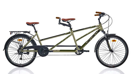 CARRARO DUE TANDEM UNISEX 470H/420H V 27 VİTES 26 JANT MAT YEŞİL SİYAH HAKİ KAHVERENGİ