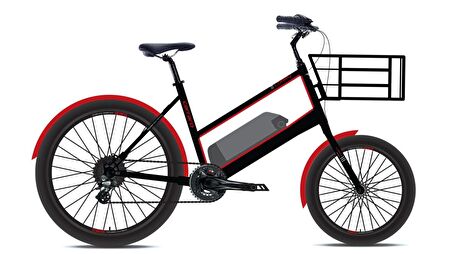 Carraro eLorry 7-V HD Elektrikli Şehir Bisikleti