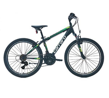CARRARO SPEED 241 24  360H 21-V MD MAT SIYAH-YESIL-MAVI R2