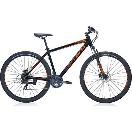 Carraro Force 920 48 Kadro Mat Siyah-Turuncu-Gümüş