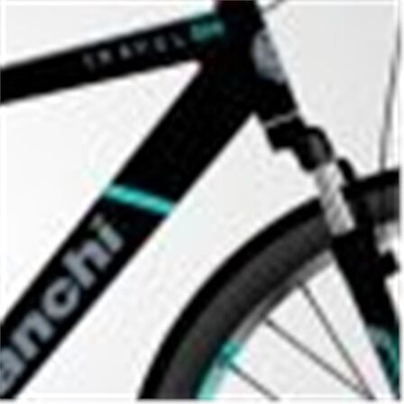 BIANCHI TRAVEL 504 ERKEK ŞEHİR BİSİKLETİ 480H V 28 JANT 21 VİTES SİYAH-TURKUAZ-GRİ