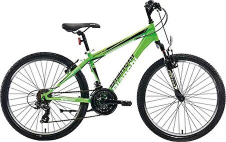 Bianchi Star 24 Jant 21 Vites 36 Cm Çocuk Dağ Bisikleti-Deniz Yeşili - Lime