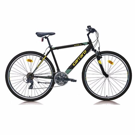 Carraro Active 290 520H V Fren 28 Jant Şehir Bisikleti Siyah Turuncu