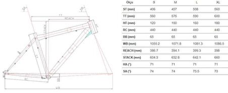 2023 CARRARO SPORTIVE 224 ŞEHİR VE TUR BİSİKLETİ