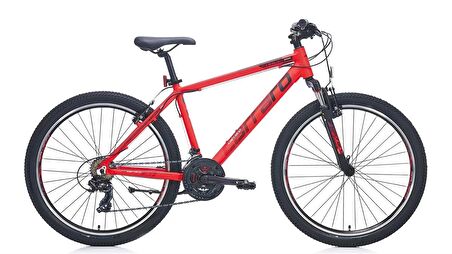 Carraro Force 900 29 Jant 21 Vites 48 cm V-Fren Dağ Bisikleti - Mat Kırmızı-Siyah-Beyaz