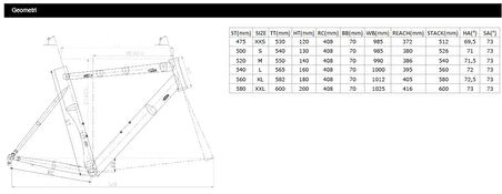2024 CARRARO CR-RACE 042C YOL BİSİKLETİ