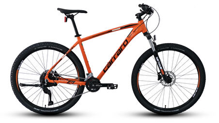 Carraro Daytona 718 HD Fren Cues 18 Vites 27,5 Jant Dağ Bisikleti Turuncu Siyah 44 Kadro