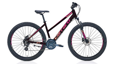 Carraro Force 751 HD Fren 24 Vites 27,5 Jant Dağ Bisikleti Mat Mürdüm Fuşya 43 Kadro