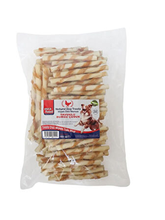 TAVUKLU BURGU KEMİK 12 CM - 100' LÜ 900 gr