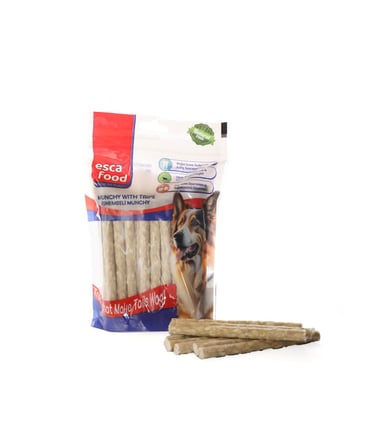 Esca Food Munchy Çubuk İşkembeli 12 cm 8 Gram 40'lı Köpek Ödül Maması 2'li Paket