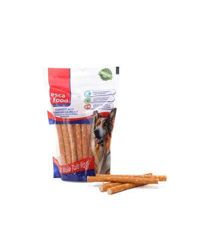 Esca Food Munchy Çubuk Balkabaklı Havuçlu 12 cm 8 Gram 40'lı Köpek Ödül Maması 2'li Paket