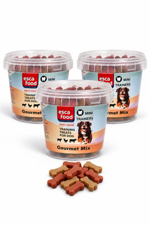 Esca Food Mini Trainers Gourmet Mix 200 Gram Köpek Ödül Maması 3'lü Paket