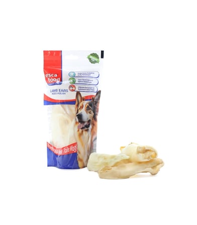 Esca Food Kuzu Kulak 80 Gram Köpek Ödül Maması 3'lü Paket