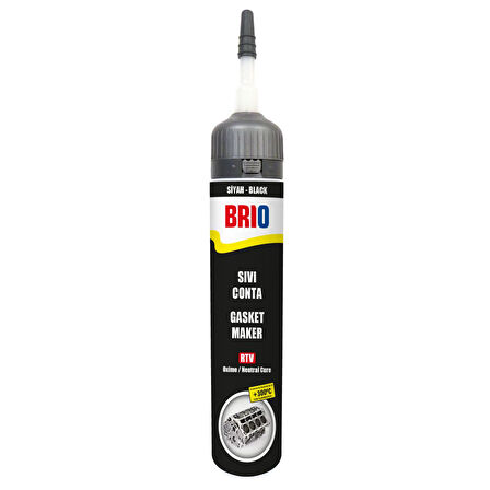 Brio Sıvı Conta 200 Ml Rtv Siyah