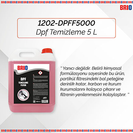 Brio Dpf Dizel Partikül Filtre Temizleme 5 L