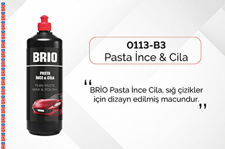 Brio Pasta İnce & Cila 1 Litre Brio Pasta Cila