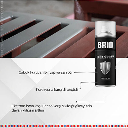 Brio İnox Sprey 400 Ml Açık Renk