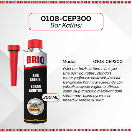 Brio Bor Yağ Katkısı 300 Ml