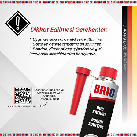 Brio Bor Yağ Katkısı 300 Ml