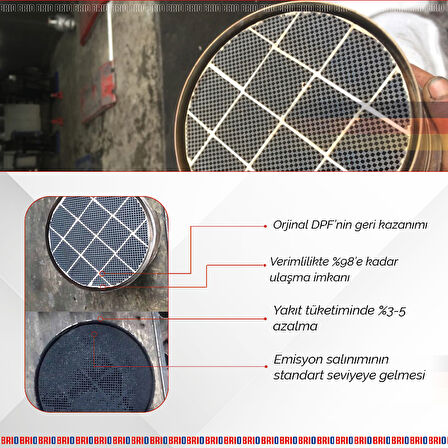 Brio Dpf Dizel Partikül Filtre Temizleme 1 L